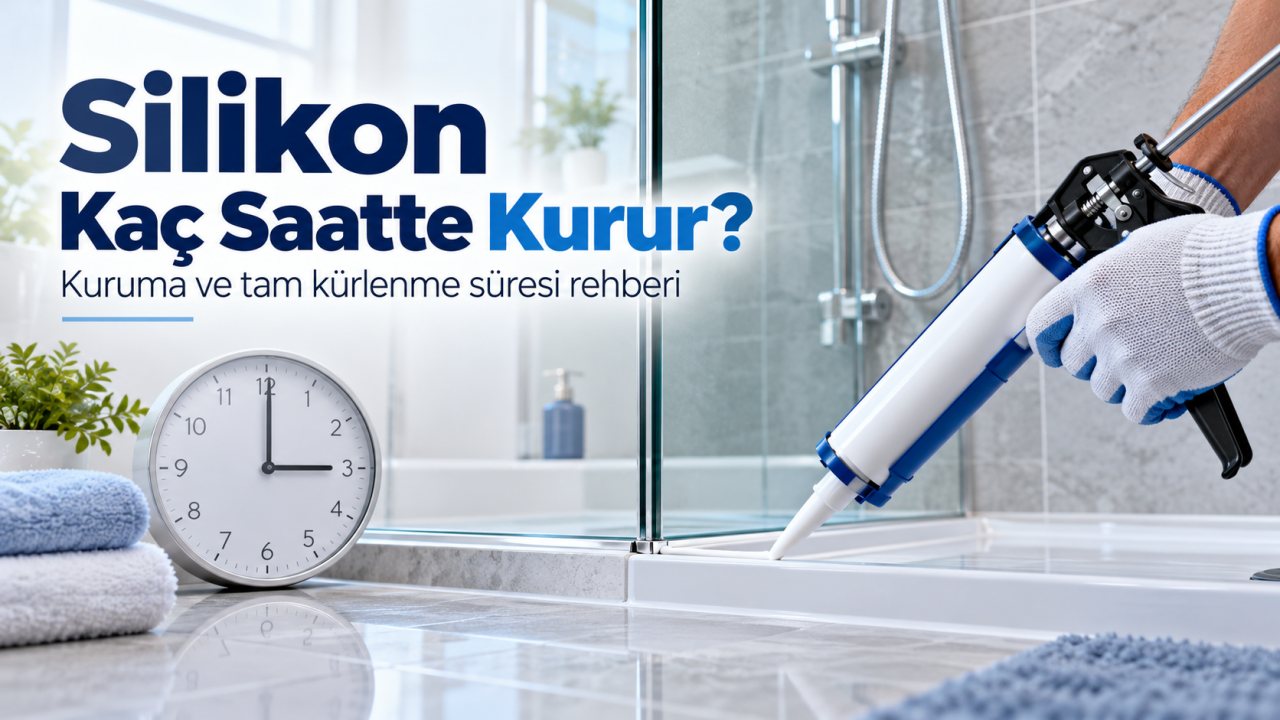 Silikon Kaç Saatte Kurur? Kuruma ve Tam Kürlenme Süresi
