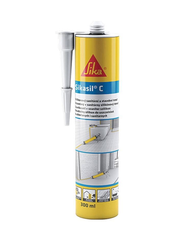 Sikasil C Duşakabin Nötr Silikon 300 ml