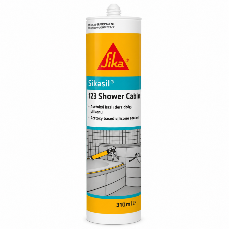 Sikasil 123 Duşakabin Silikonu