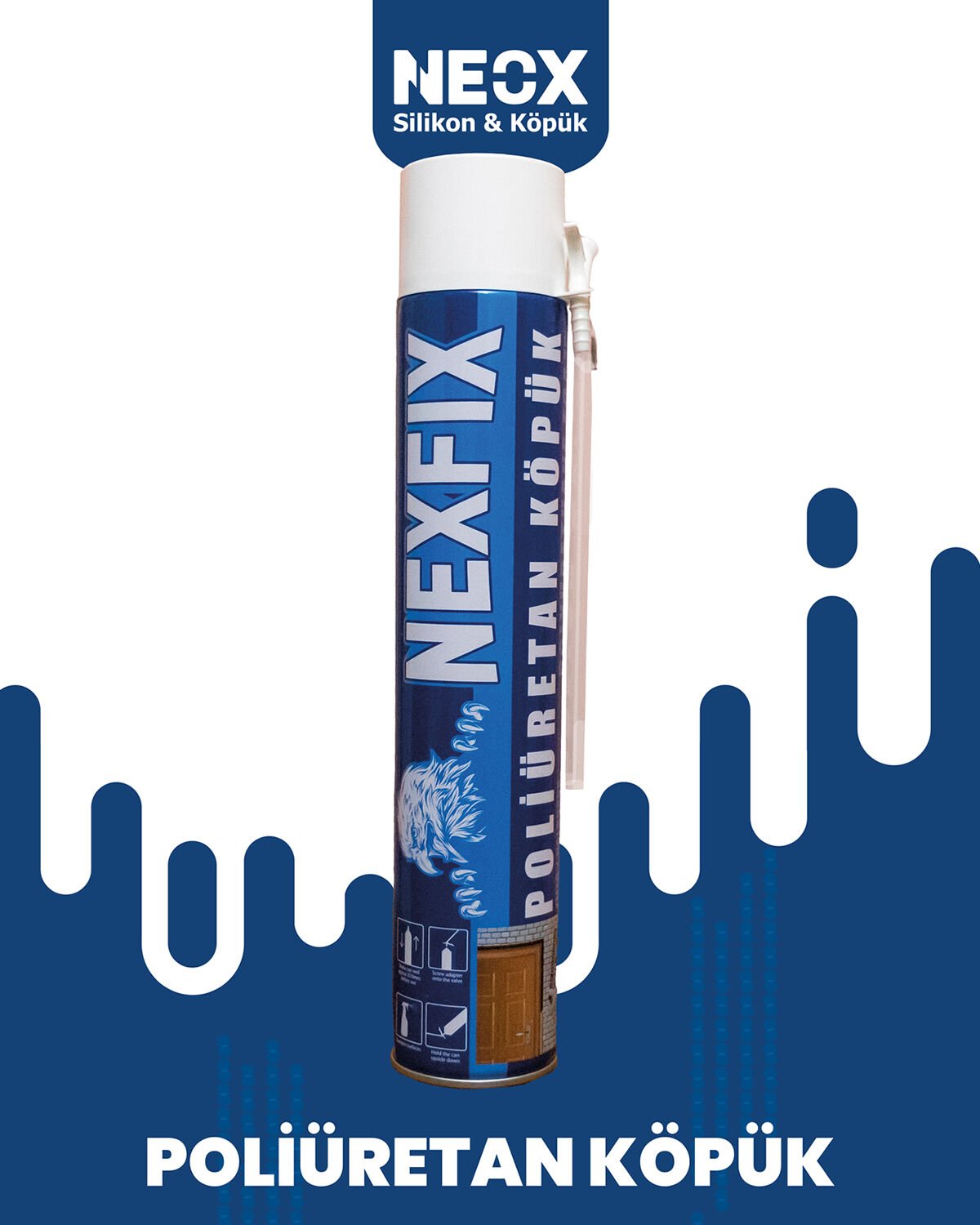 Nexfix Poliüretan Köpük 600 gr