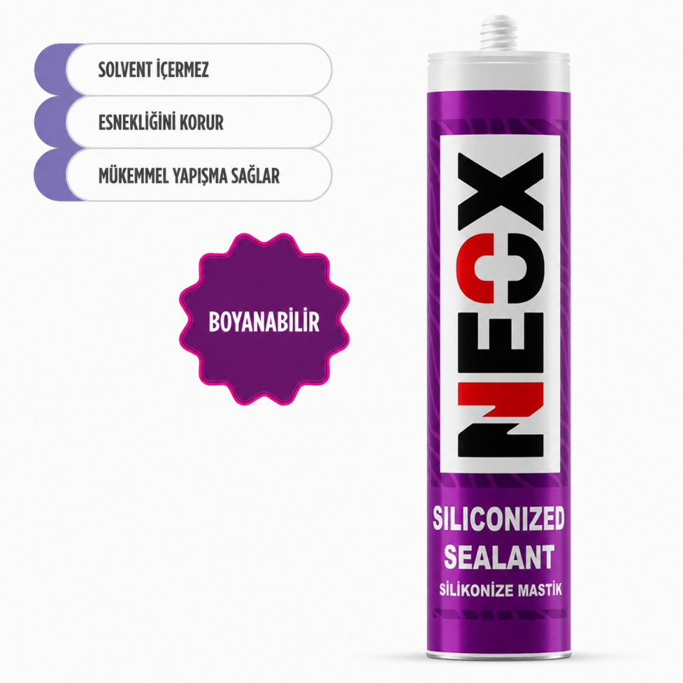 NEOX SİLİKONİZE MASTİK 450gr
