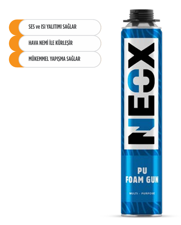 NEOX POLİÜRETAN MONTAJ KÖPÜĞÜ