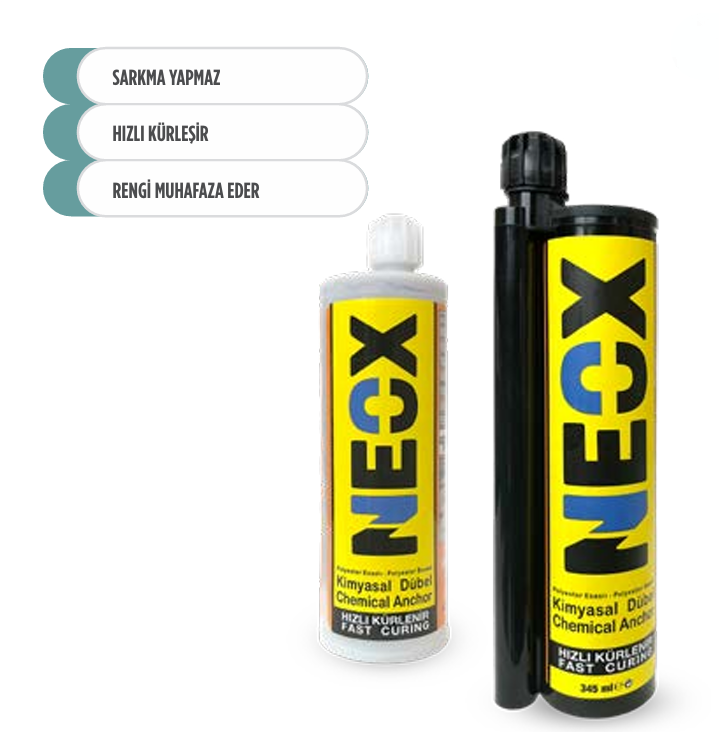 NEOX KİMYASAL DÜBEL