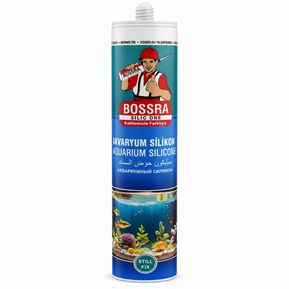 BOSSRA Akvaryum Silikonu