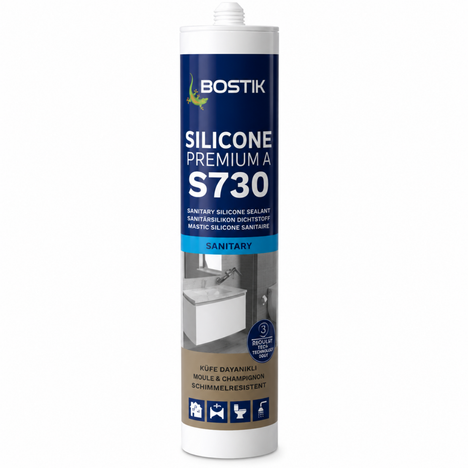 Bostik S730 Premium Duşakabin Silikon (310 ml)