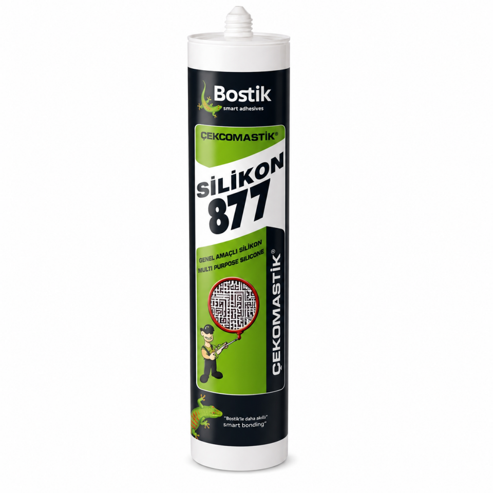 Bostik Çekomastik 877 Duşakabin Silikon