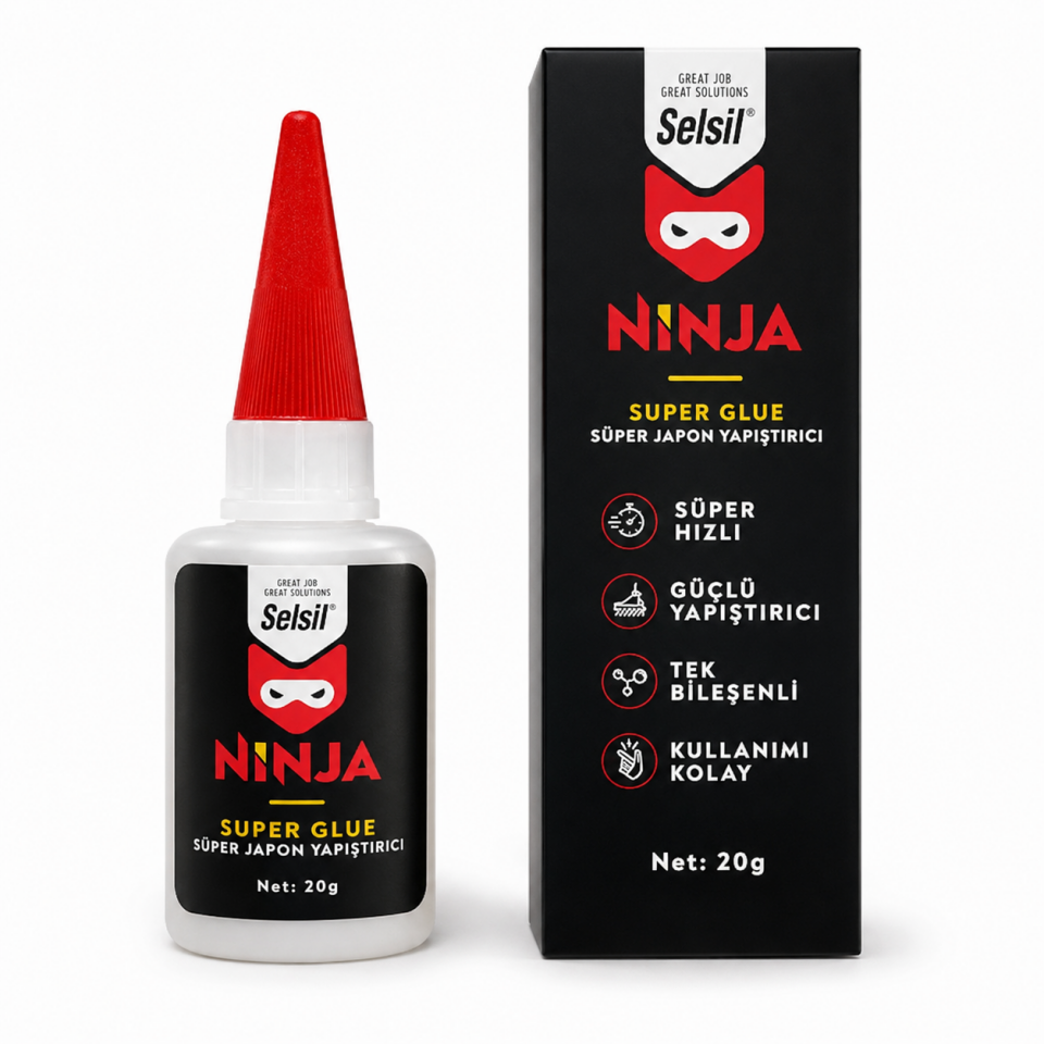 Selsil Ninja MDF hızlı ypıştırıcı 400 ml (24 adet)